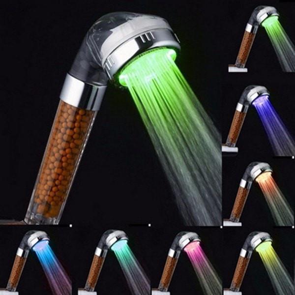 LED Shower Head with 7-Color Changing Lights by HitMyNeed