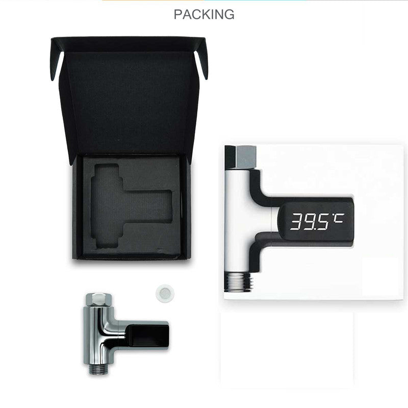 LED Shower Water Temperature Monitor by HitMyNeed