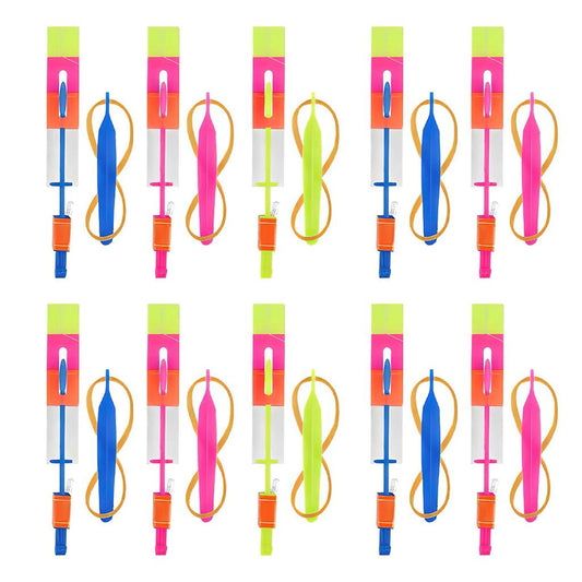 LED Slingshot Flying Toys Set (10 Pack) by HitMyNeed