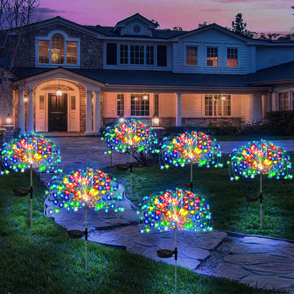 LED Solar Firework Garden Lights Outdoor IP65 by HitMyNeed