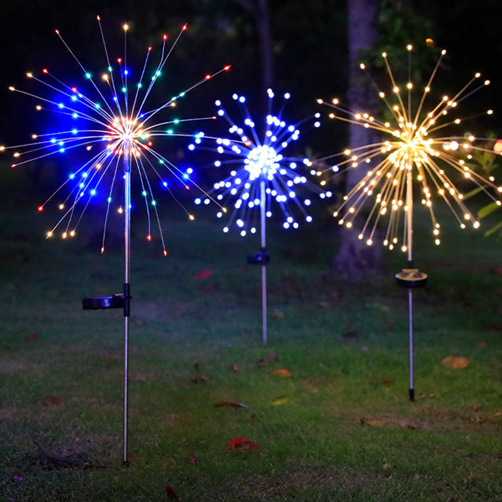 LED Solar Firework Garden Lights Outdoor IP65 by HitMyNeed