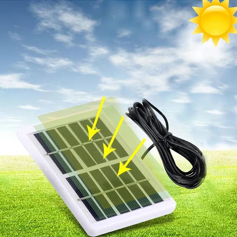 LED Solar Hanging Bulb Light for Outdoor & Camping by HitMyNeed