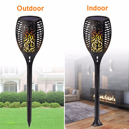 LED Solar Outdoor Dancing Flame Path Light by HitMyNeed