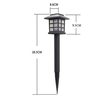 LED Solar Pathway Lights Outdoor (Set of 4) by HitMyNeed