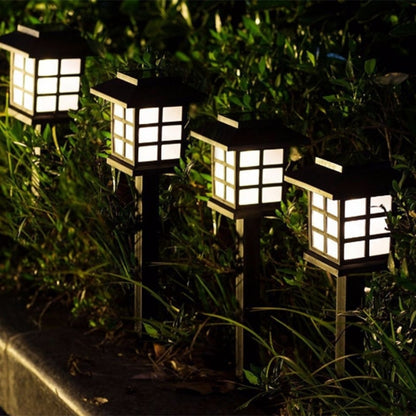 LED Solar Pathway Lights Outdoor (Set of 4) by HitMyNeed