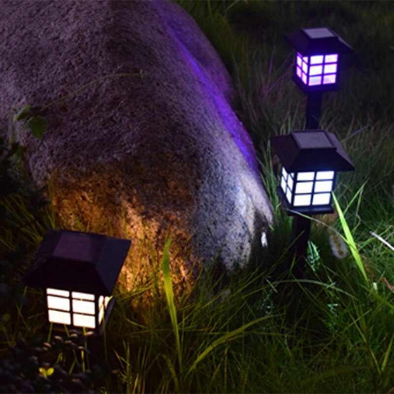 LED Solar Pathway Lights Outdoor (Set of 4) by HitMyNeed