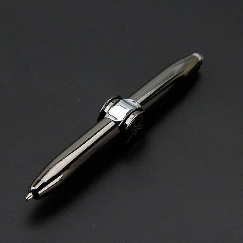 LED Spinning Gyro Metal Ballpoint Pen style-2 by HitMyNeed