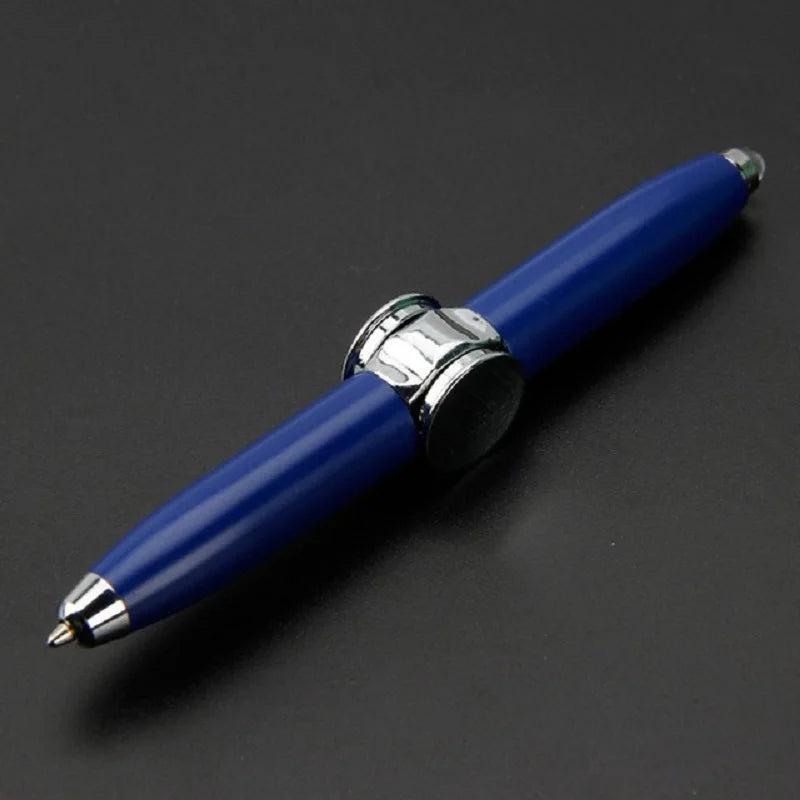 LED Spinning Gyro Metal Ballpoint Pen style-6 by HitMyNeed