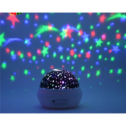 LED Star Projector Night Light with USB Power by HitMyNeed
