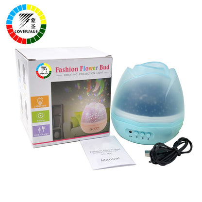 LED Star Projector Night Light with USB Power by HitMyNeed