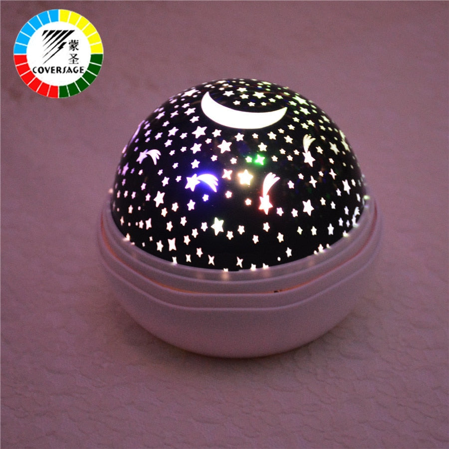 LED Star Projector Night Light with USB Power by HitMyNeed