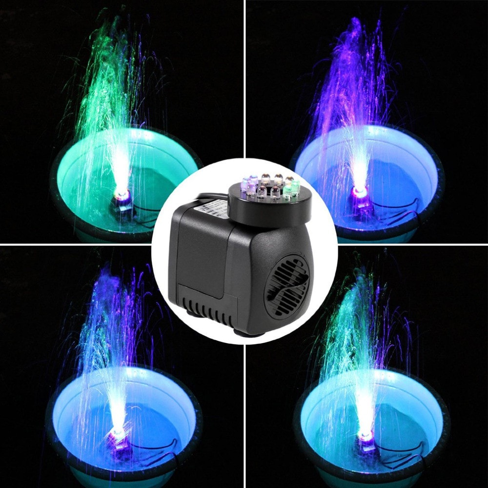 LED Submersible Water Pump for Fountains & Ponds by HitMyNeed