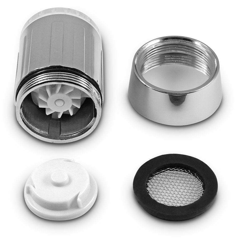 LED Temperature-Sensing Faucet Light Attachment by HitMyNeed