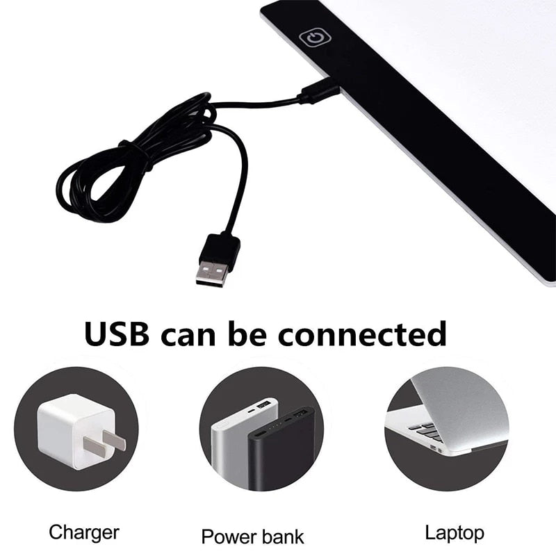 LED Tracing Light Pad A5 - Adjustable Brightness by HitMyNeed