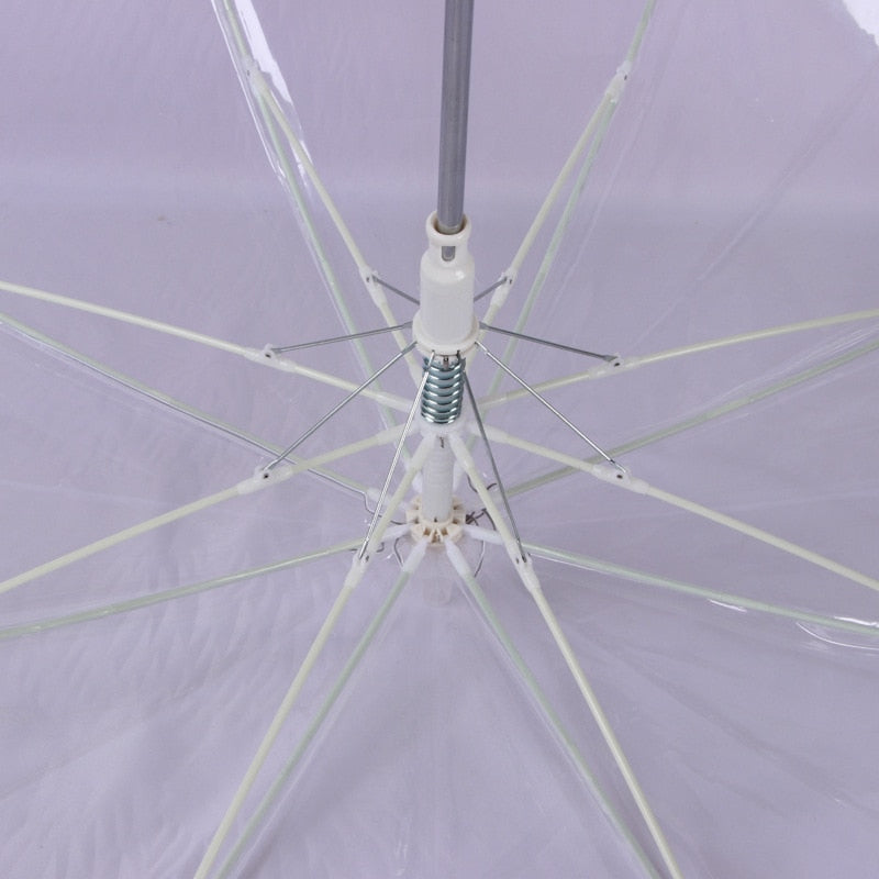 LED Transparent Umbrella with Illuminated Handle by HitMyNeed