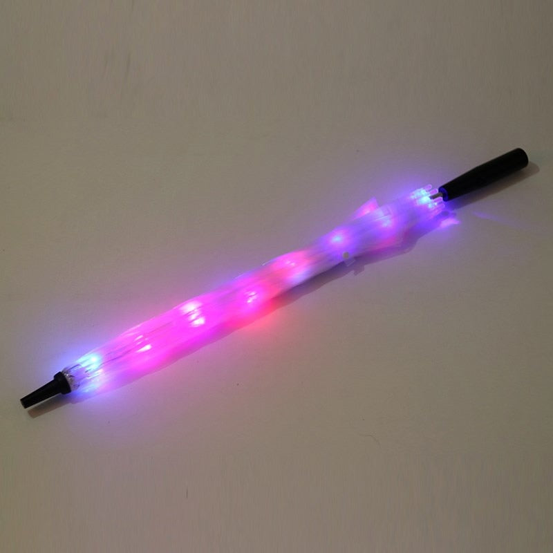 LED Transparent Umbrella with Illuminated Handle by HitMyNeed