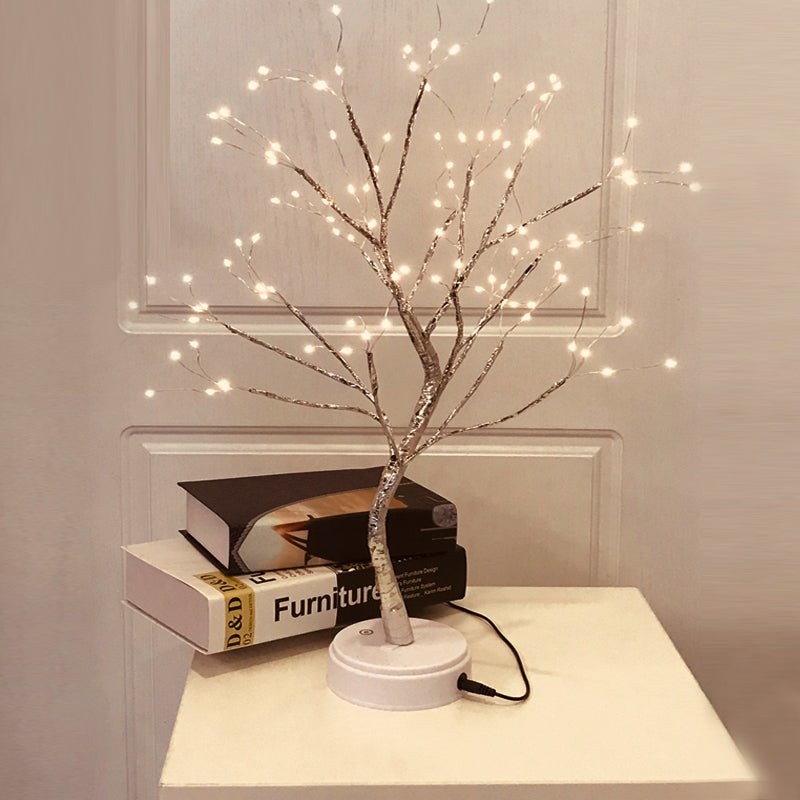 LED Tree Lamp Night Light with Adjustable Branches by HitMyNeed