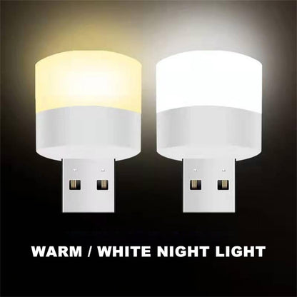 LED USB Mini Night Light with Dual Color Modes by HitMyNeed