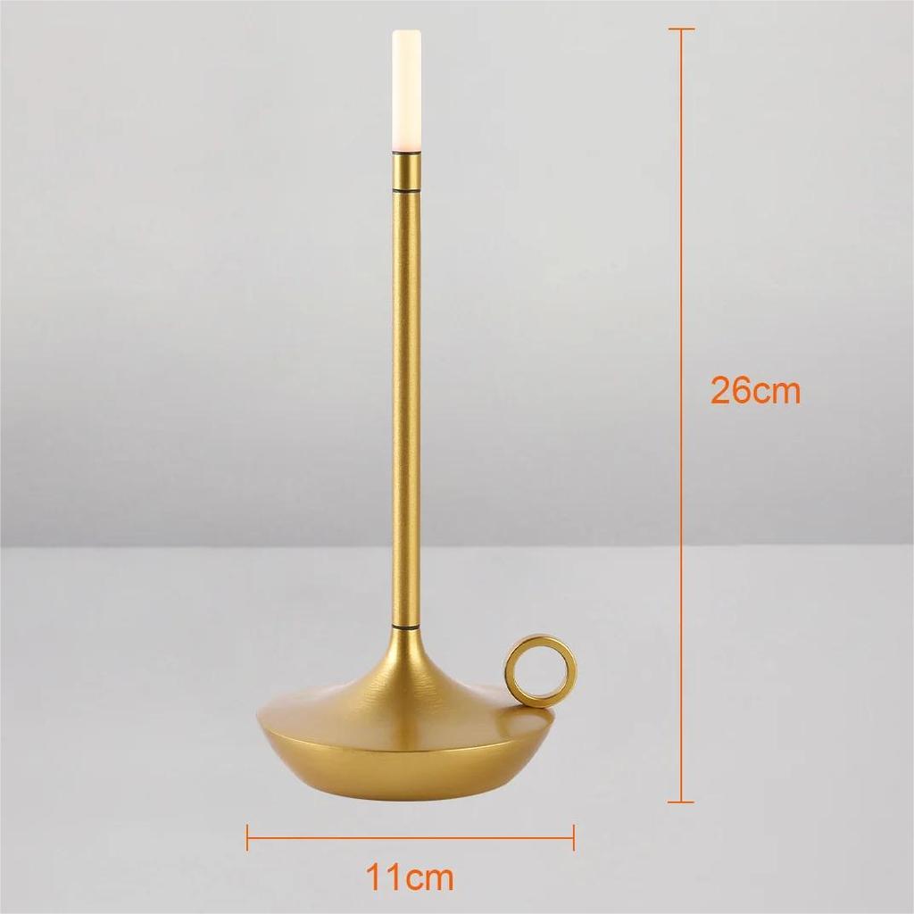 LED USB Rechargeable Touch Table Lamp by HitMyNeed