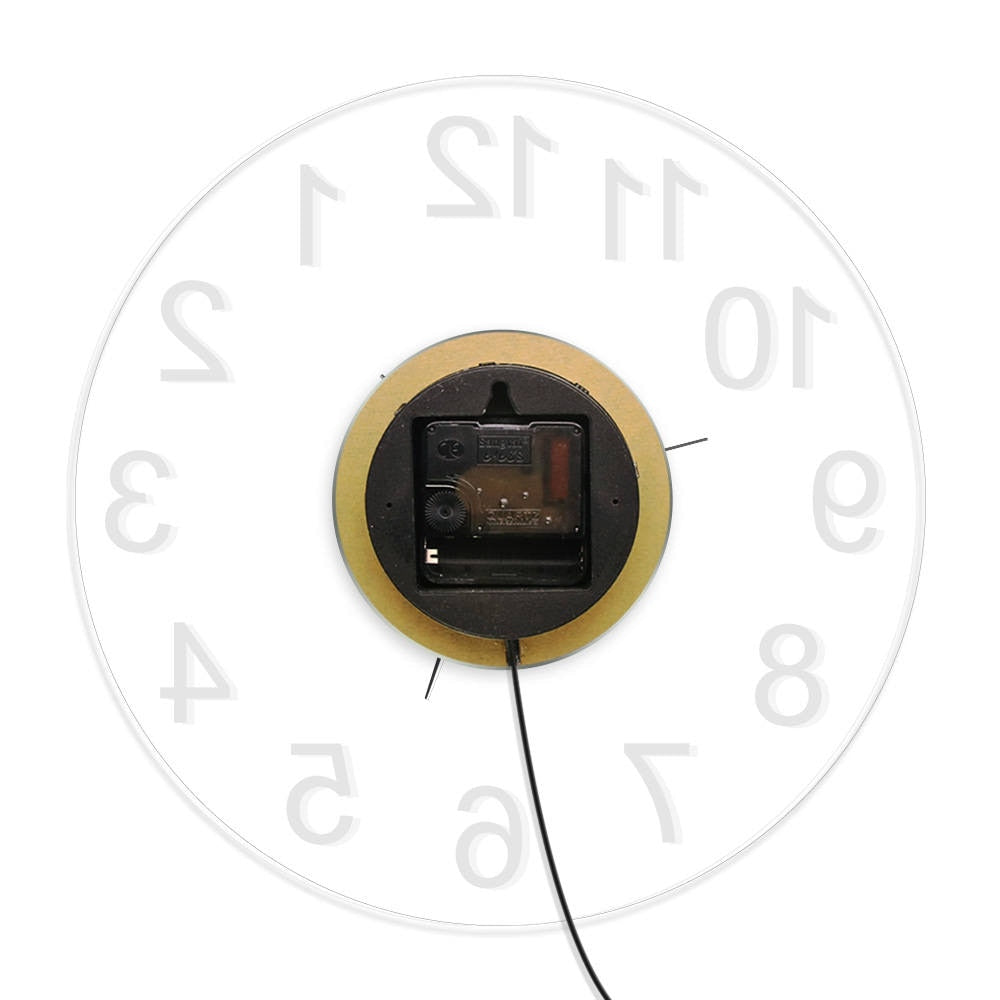 LED Wall Clock with Backlight and Remote Control by HitMyNeed
