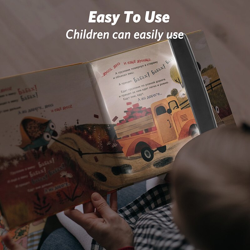 LED Wireless Book Lamp 17cm - Portable Reading Light by HitMyNeed