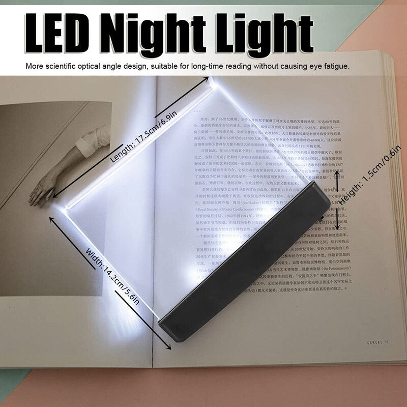 LED Wireless Book Lamp 17cm - Portable Reading Light by HitMyNeed
