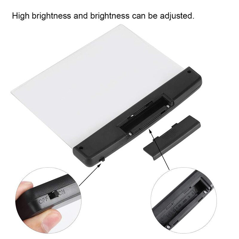 LED Wireless Book Lamp 17cm - Portable Reading Light by HitMyNeed