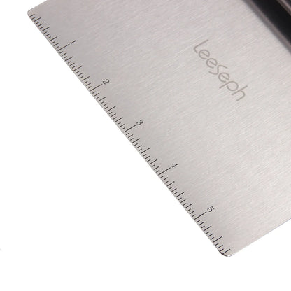 Leeseph Stainless Steel Dough Scraper & Chopper by HitMyNeed