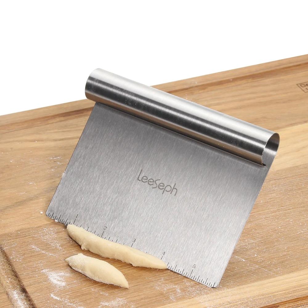 Leeseph Stainless Steel Dough Scraper & Chopper by HitMyNeed