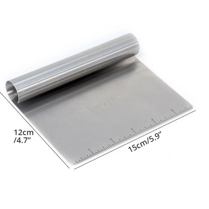 Leeseph Stainless Steel Dough Scraper & Chopper c by HitMyNeed