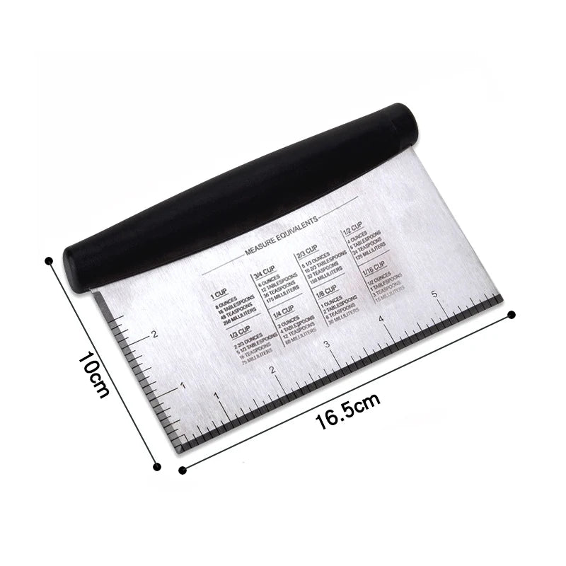 Leeseph Stainless Steel Dough Scraper & Chopper e by HitMyNeed