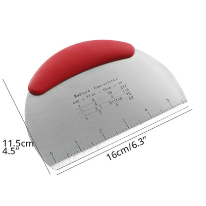 Leeseph Stainless Steel Dough Scraper & Chopper g by HitMyNeed