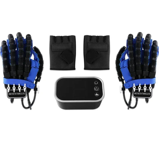 Left & Right Hand Robotic Finger Rehab Gloves left-m by HitMyNeed