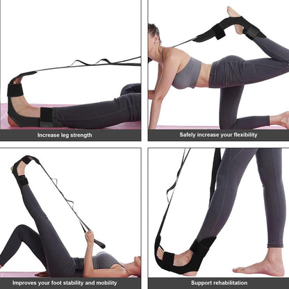 Leg Stretching Strap for Yoga and Rehabilitation by HitMyNeed