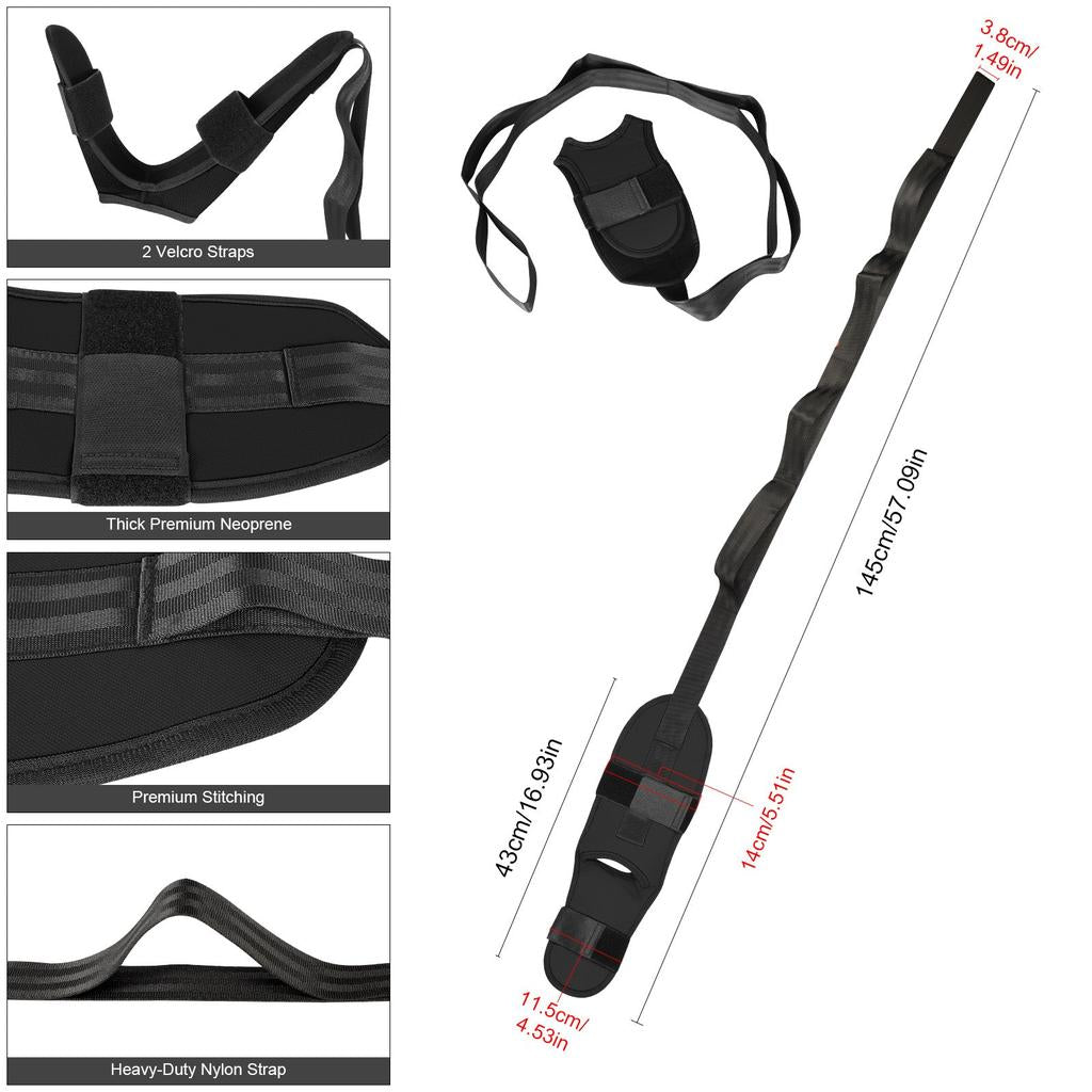 Leg Stretching Strap for Yoga and Rehabilitation by HitMyNeed