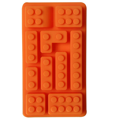 Lego Brick Silicone Ice Cube and Candy Mold Tray by HitMyNeed