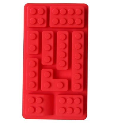 Lego Brick Silicone Ice Cube and Candy Mold Tray by HitMyNeed