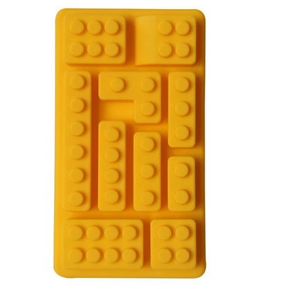 Lego Brick Silicone Ice Cube and Candy Mold Tray by HitMyNeed