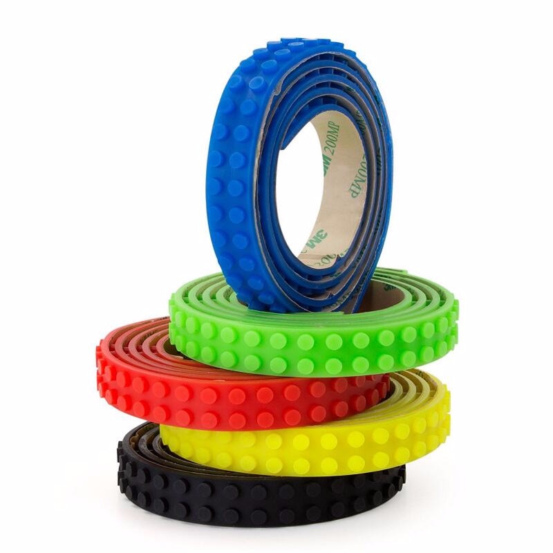 Lego-Compatible Silicone Building Tape (5 Pack) by HitMyNeed