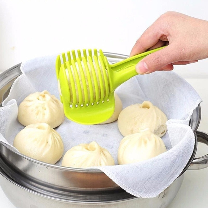 Lemon Cutter Citrus Slicer and Kitchen Tongs by HitMyNeed