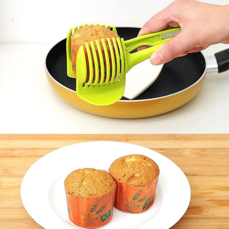 Lemon Cutter Citrus Slicer and Kitchen Tongs by HitMyNeed