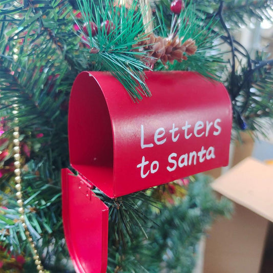 Letters to Santa Mailbox Christmas Ornament by HitMyNeed