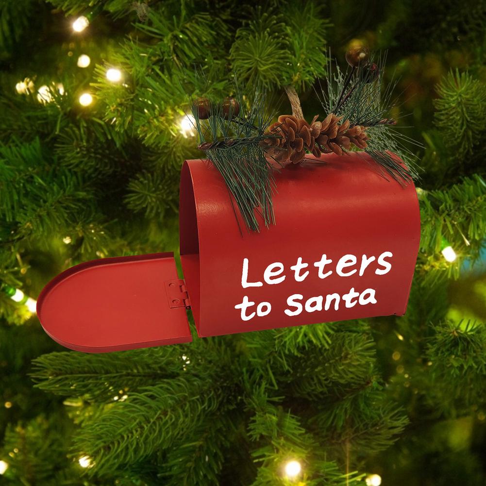Letters to Santa Mailbox Christmas Ornament by HitMyNeed