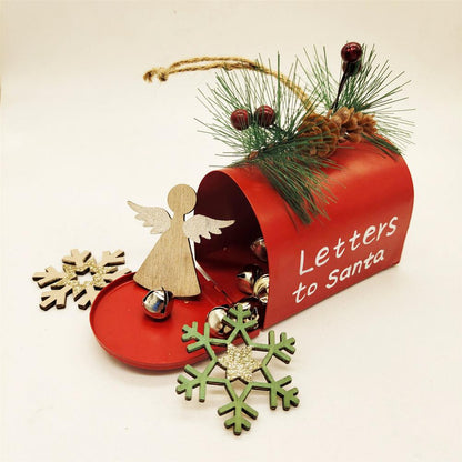 Letters to Santa Mailbox Christmas Ornament by HitMyNeed