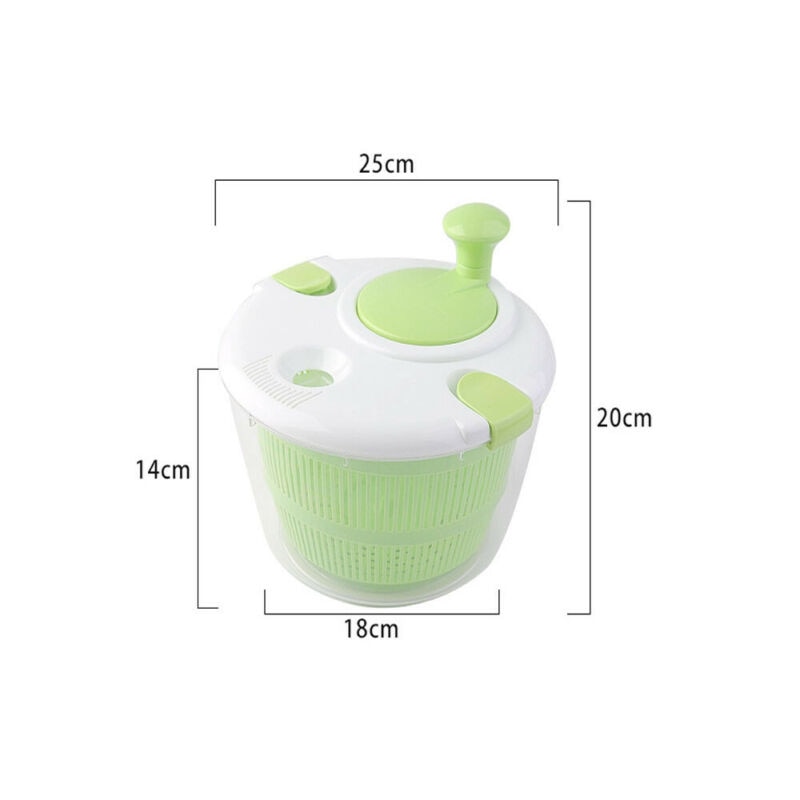 Lettuce Spinner Vegetable Dryer 5L by HitMyNeed