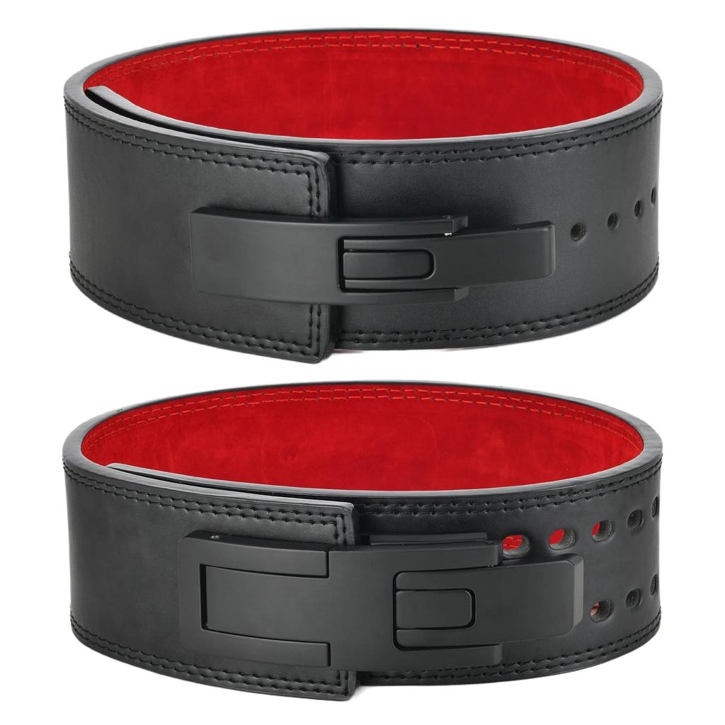 Lever Weightlifting Belt for Squat & Deadlift Support by HitMyNeed