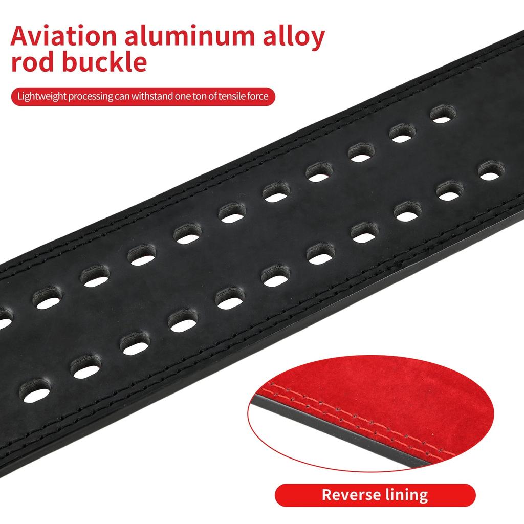 Lever Weightlifting Belt for Squat & Deadlift Support by HitMyNeed