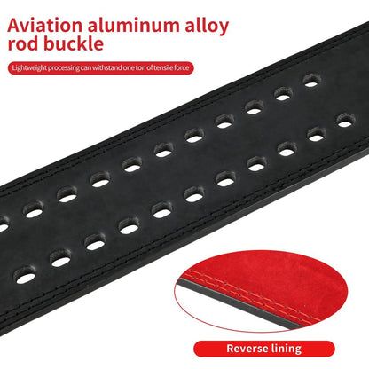 Lever Weightlifting Belt for Squat & Deadlift Support by HitMyNeed