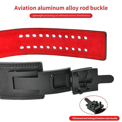 Lever Weightlifting Belt for Squat & Deadlift Support by HitMyNeed