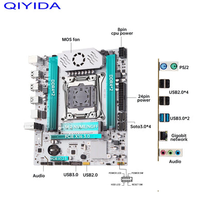 LGA 2011-3 X99 Motherboard with DDR4 & M.2 Slot by HitMyNeed